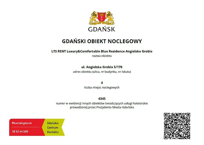 Appartement Lts Rent Luxury&comfortable Blue Angielska Grobla