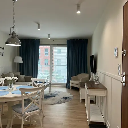 Lts Rent Luxury&comfortable Blue Angielska Grobla Lägenhet *